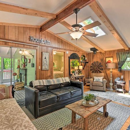 Tranquil Creekside Cottage With Deck And Lanai Franklin Exterior foto